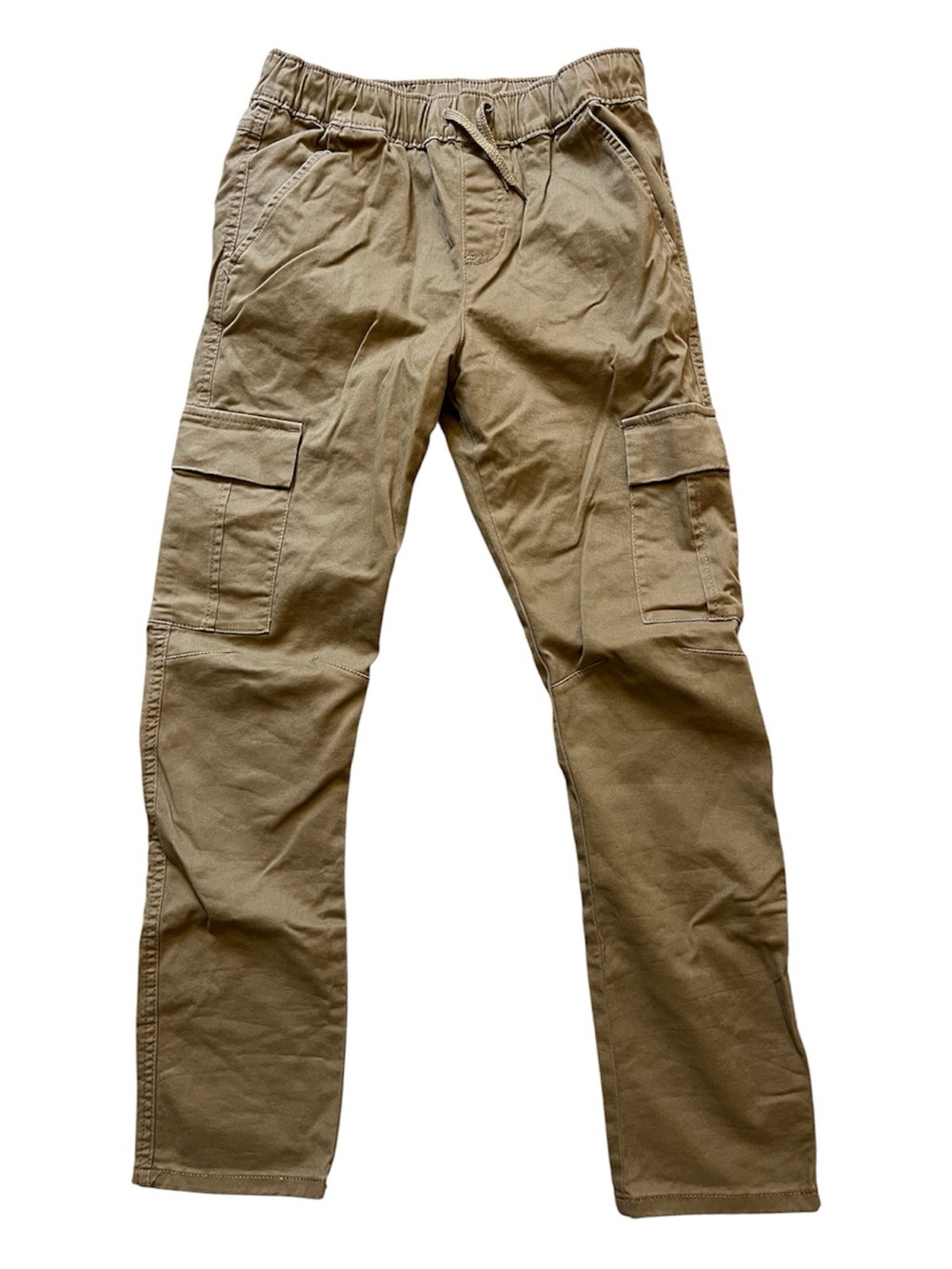 Cat & Jack Boys Size 14 Khaki Brown Cargo Jogger Pants